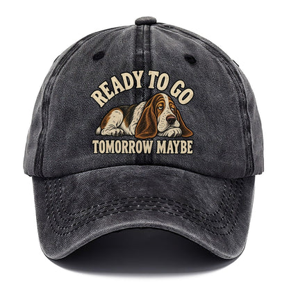 Basset Tomorrow Maybe Everyday Originals Classic Cap – Graphite