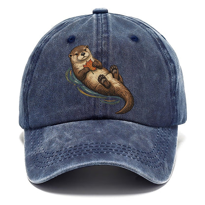 Otter Floating Leaf Gentle Wild Classic Cap – Twilight Navy