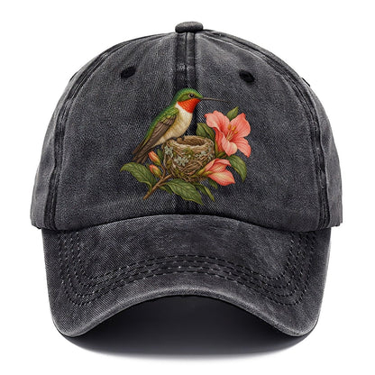 Hummingbird Nest Guardian Everyday Originals Classic Cap – Graphite