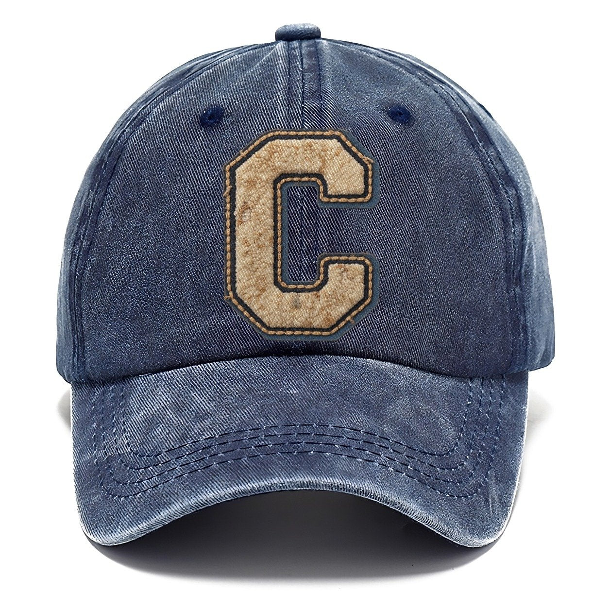 Varsity Chenille C Monogram Classic Cap – Twilight Navy