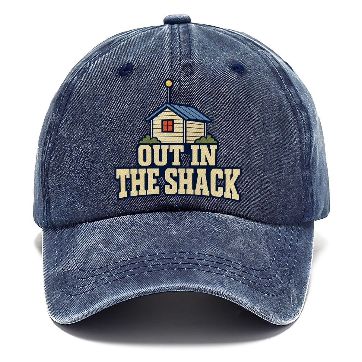 Out In The Shack Amateur Radio Classic Cap – Twilight Navy