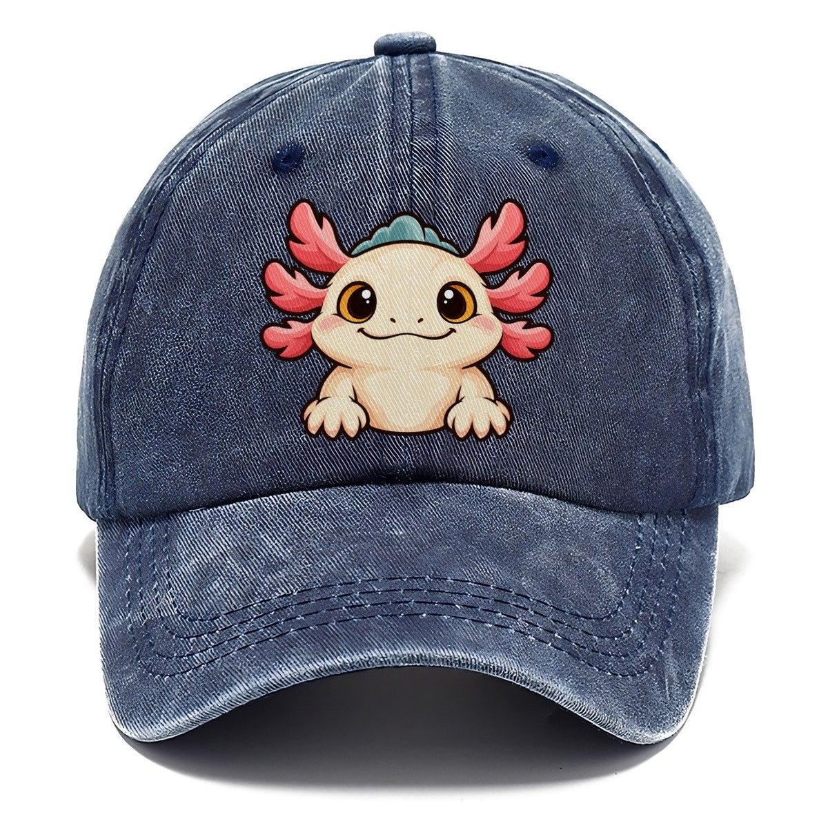 Tank Room Axolotl Aquarium Keeping Classic Cap – Twilight Navy