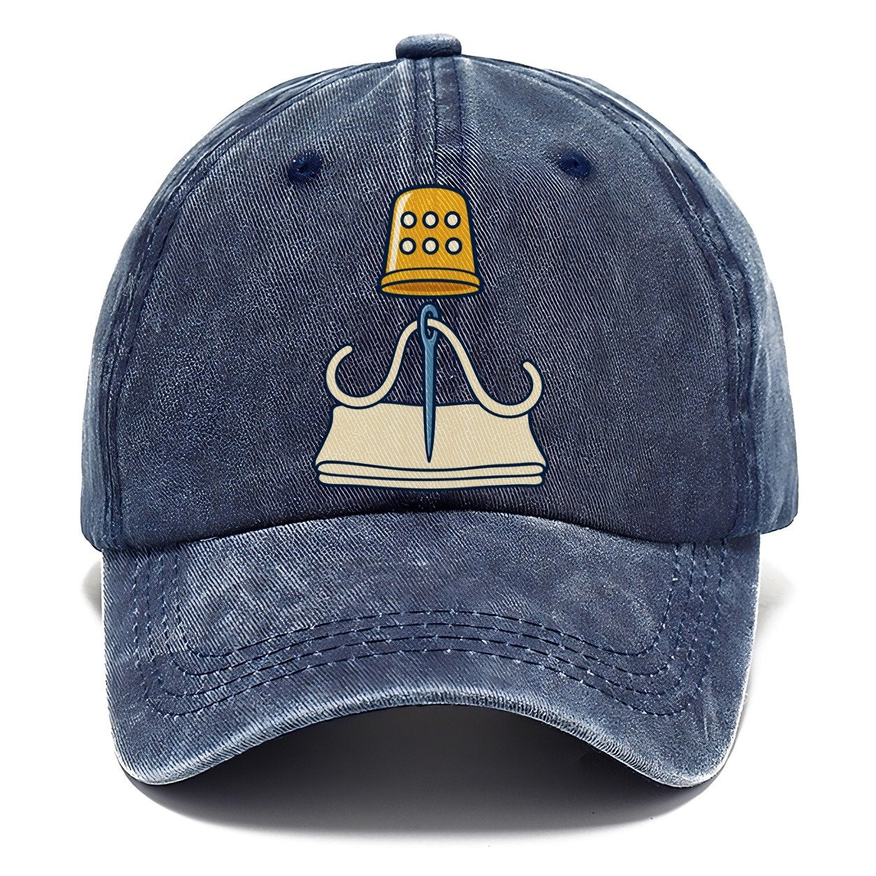 Needle And Thimble Sewing And Quilting Classic Cap – Twilight Navy