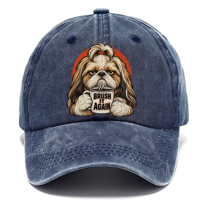 Shih Tzu Mug Truths Dog Mug Truths Classic Cap – Twilight Navy