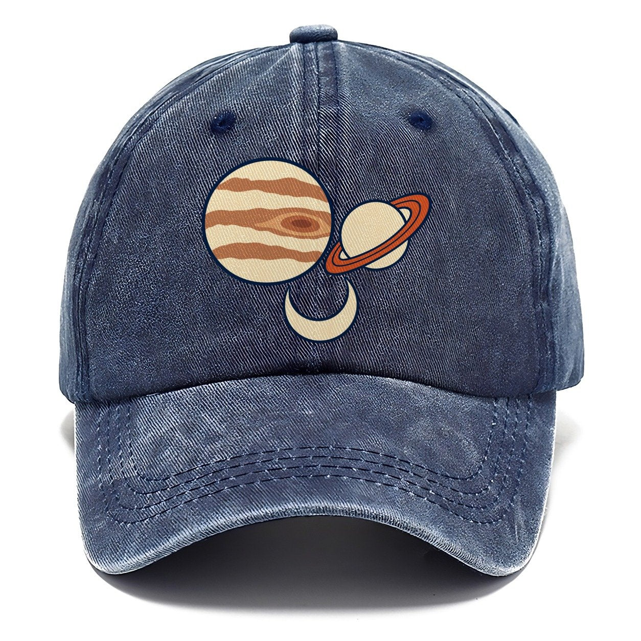 Conjunction Of Two Astronomy And Stargazing Classic Cap – Twilight Navy