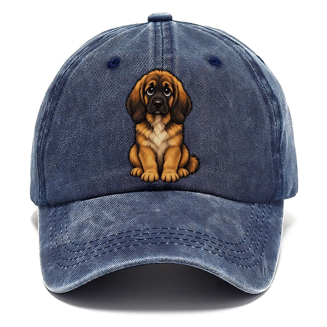 Leonberger Sitting Sweetheart Classic Cap – Twilight Navy