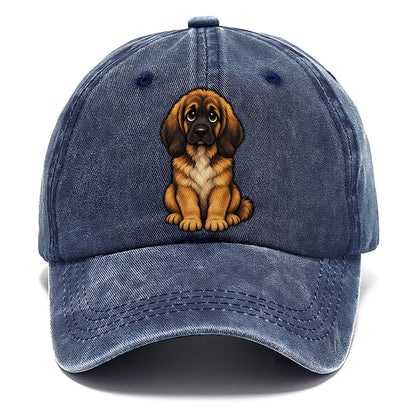 Leonberger Sitting Sweetheart Classic Cap – Twilight Navy