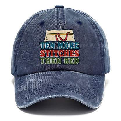 Ten More Stitches And Needlework Classic Cap – Twilight Navy