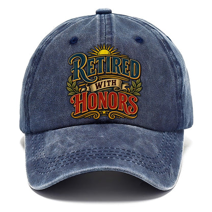 Retired With Honors Retired Living Classic Cap – Twilight Navy