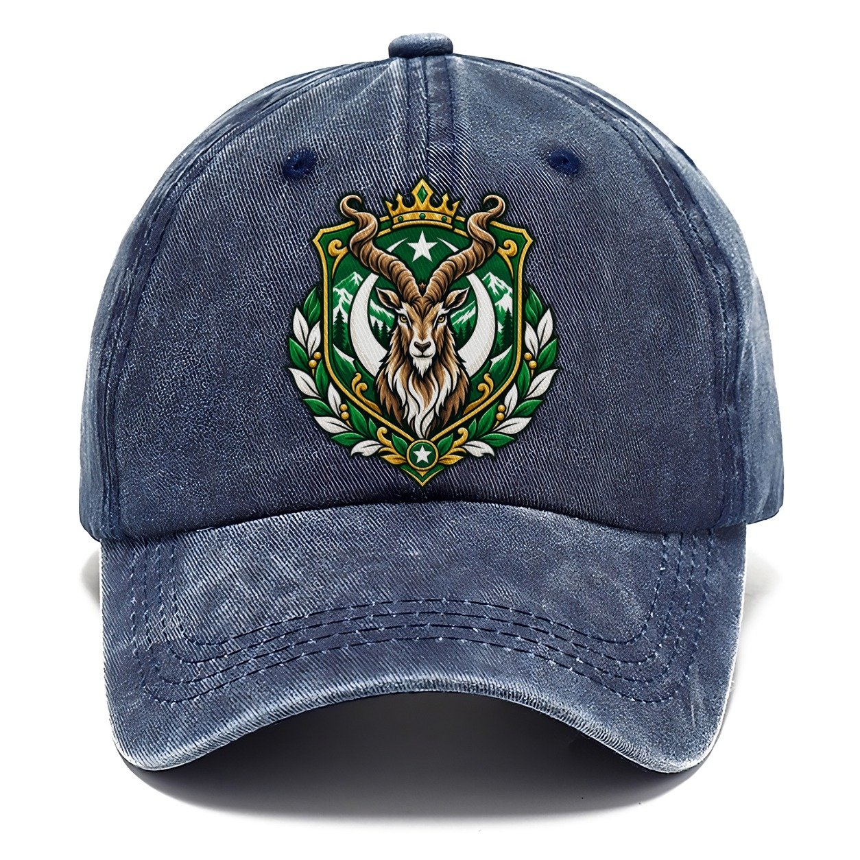 Pakistan Heraldic Crest Country Logos Classic Cap – Twilight Navy