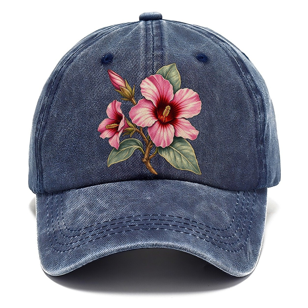 Northern Territory Sturt Desert Rose Australia Cultural Icons Classic Cap – Twilight Navy