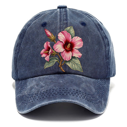 Northern Territory Sturt Desert Rose Australia Cultural Icons Classic Cap – Twilight Navy