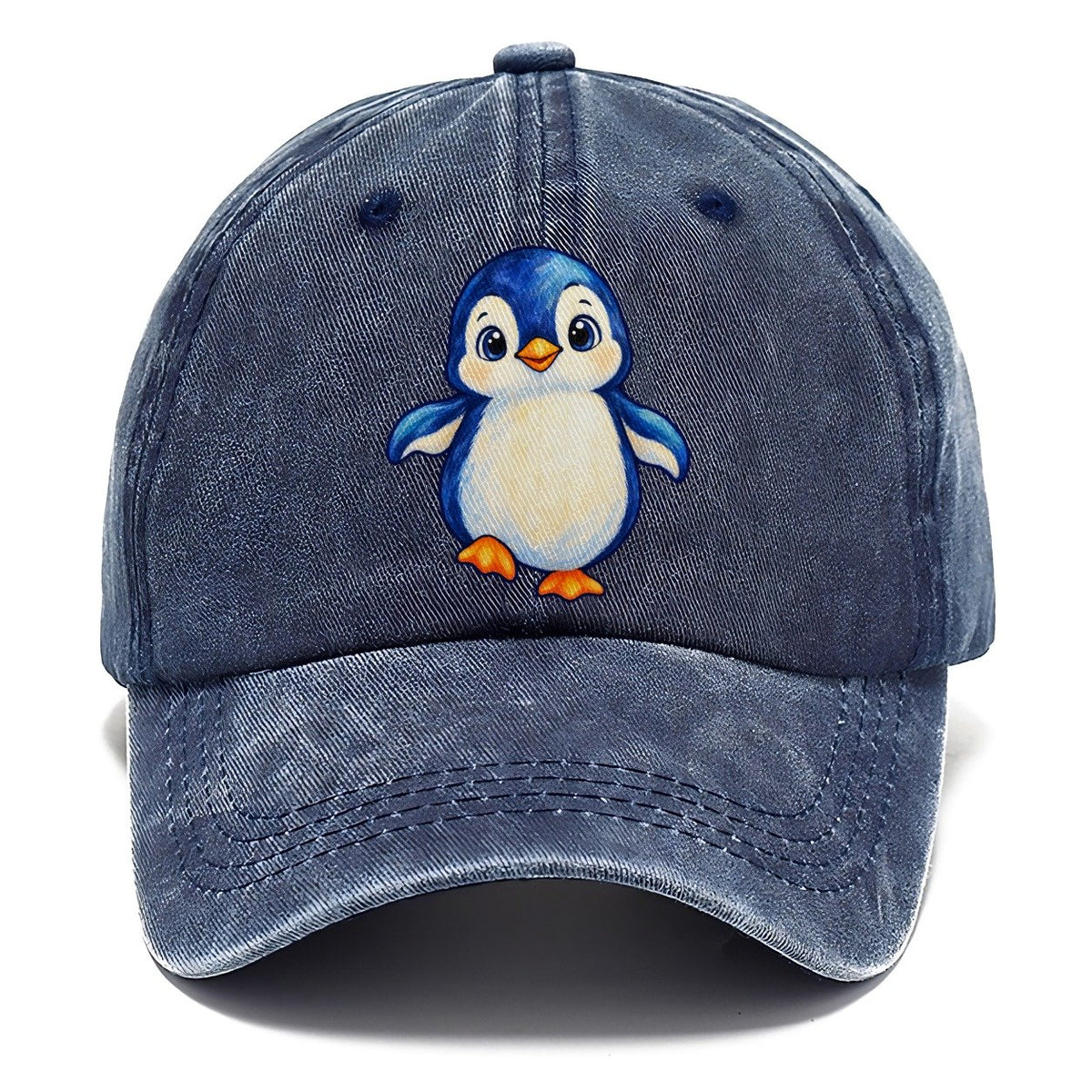Penguin Front Waddle Sea Sprite Classic Cap – Twilight Navy