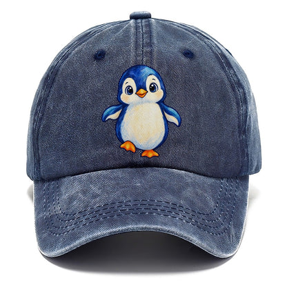 Penguin Front Waddle Sea Sprite Classic Cap – Twilight Navy
