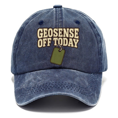 Geosense Off Today Geocaching Classic Cap – Twilight Navy