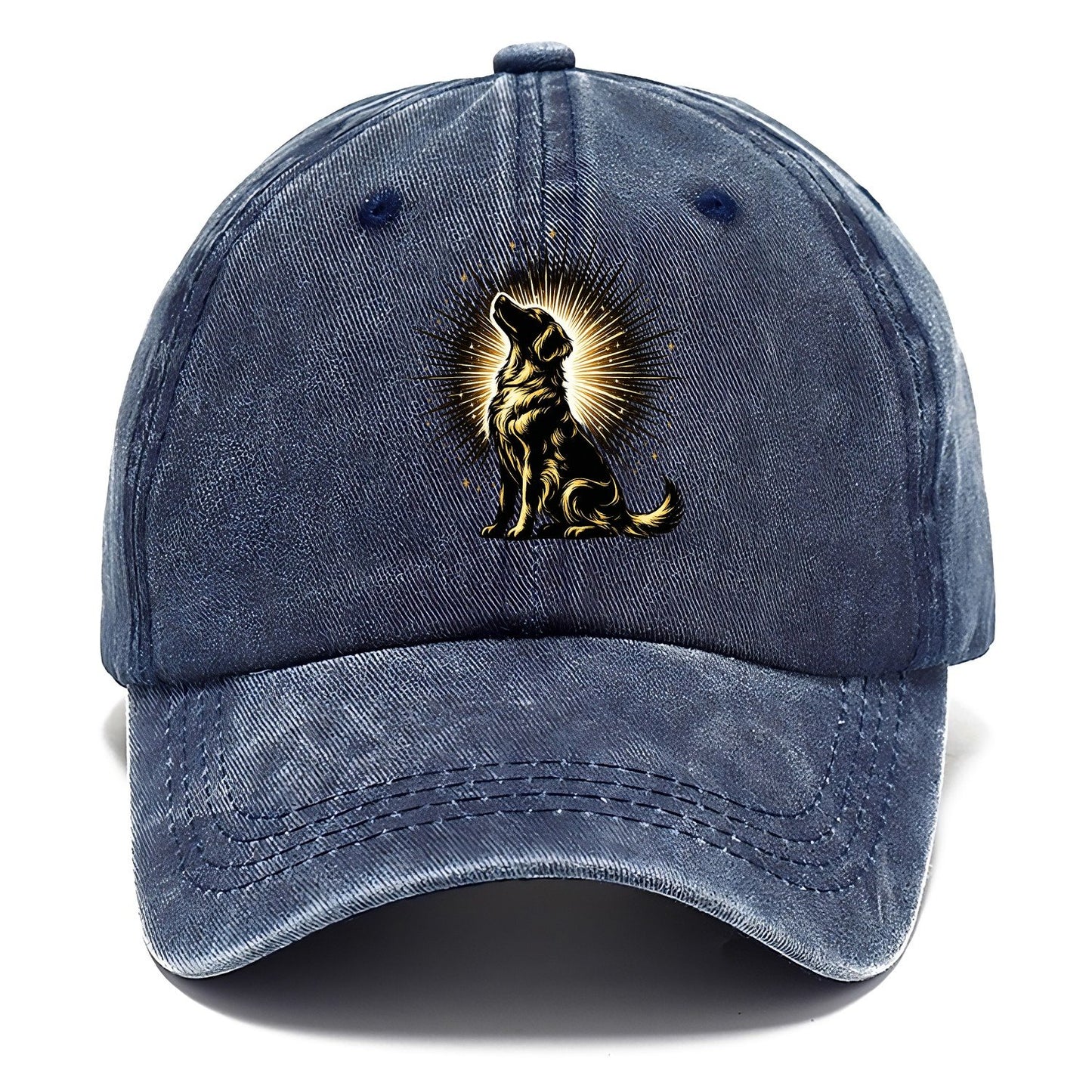 Golden Retriever Sunburst Classic Cap – Twilight Navy