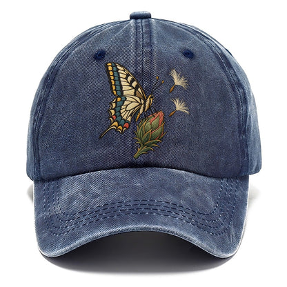 Swallowtail Thistle Rest Gentle Wild Classic Cap – Twilight Navy