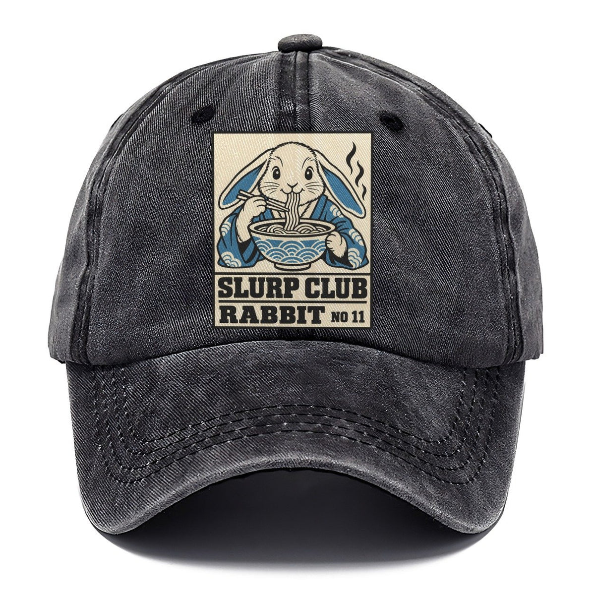 Rabbit Veg Slurp Club Classic Cap – Graphite