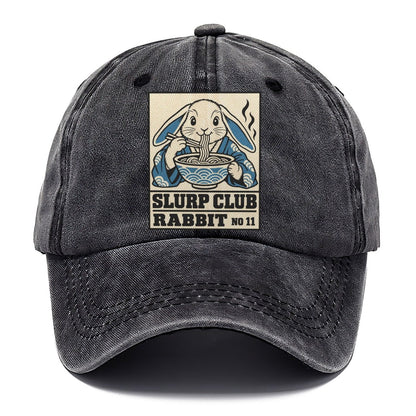 Rabbit Veg Slurp Club Classic Cap – Graphite