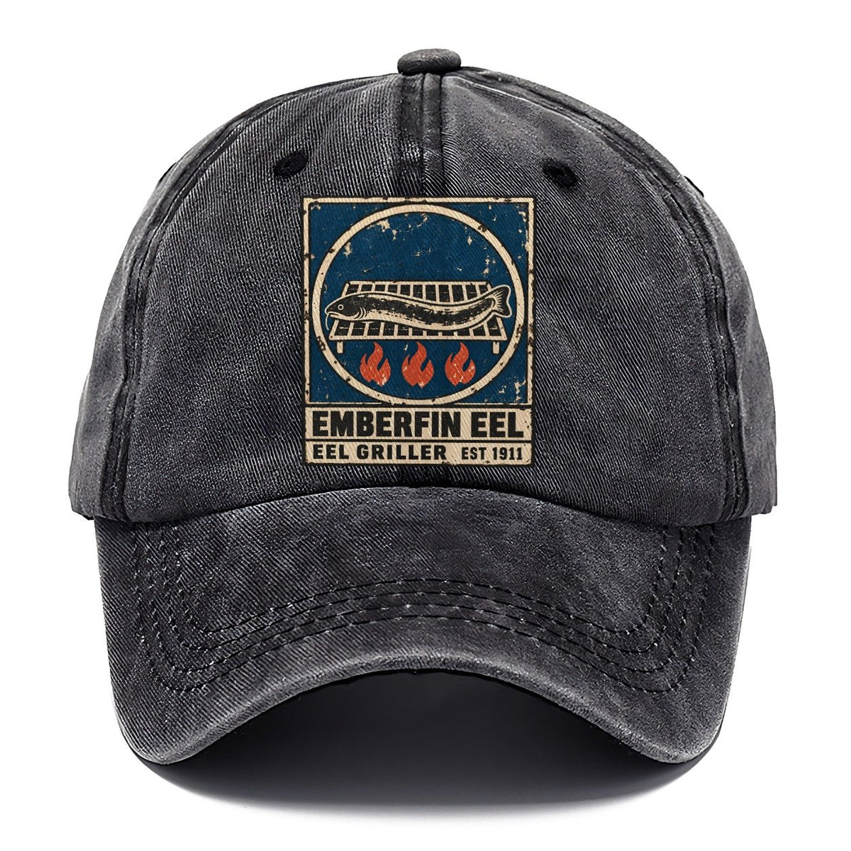 Emberfin Eel Griller Noren Trade Co Classic Cap – Graphite