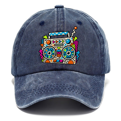 Zigzag Boombox Crazy Styles Classic Cap – Twilight Navy