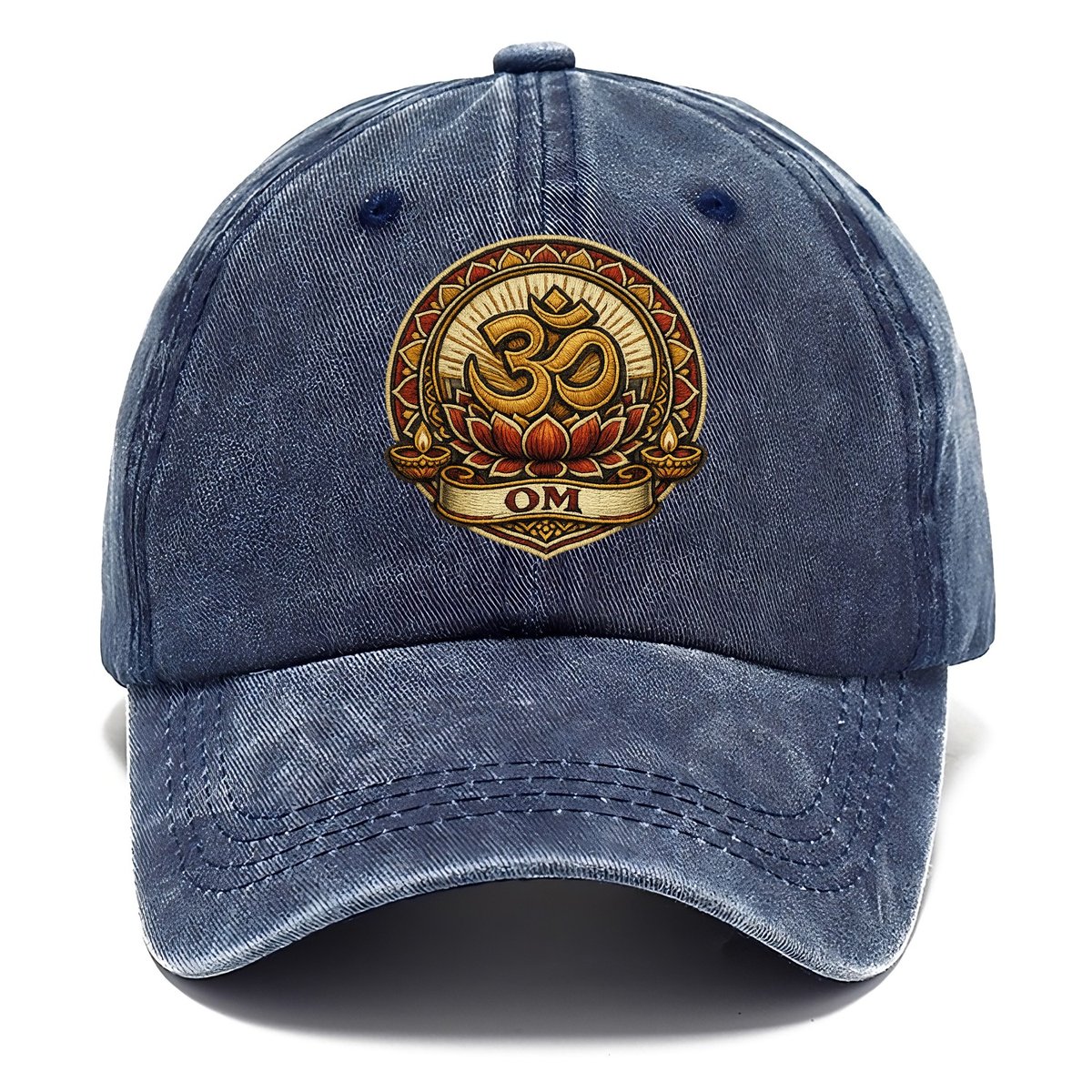 Om Sacred Sound Classic Cap – Twilight Navy