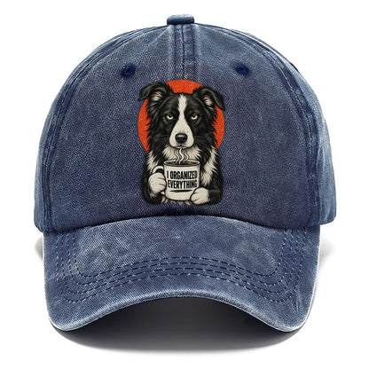 Border Collie Mug Truths Classic Cap – Twilight Navy