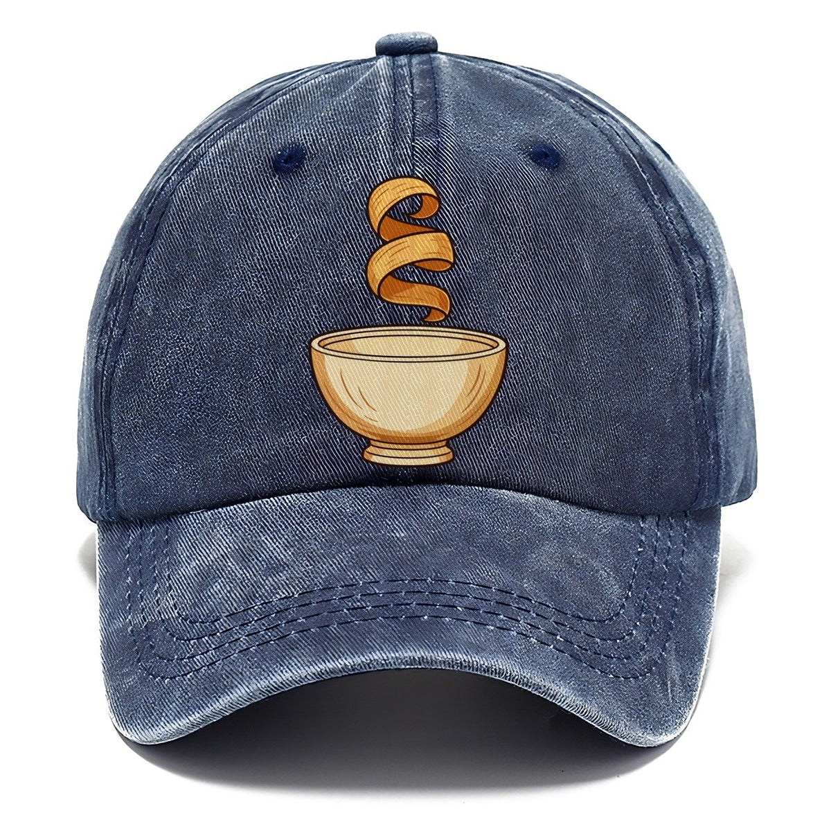 Lathe Bowl Silhouette Woodworking Classic Cap – Twilight Navy