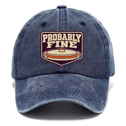Probably Fine Classic Cap – Twilight Navy