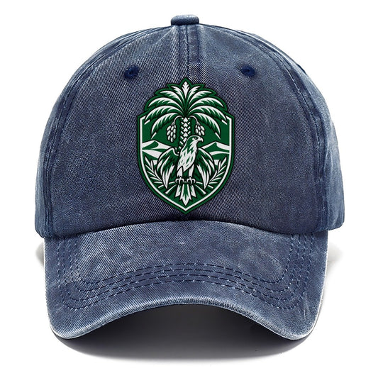 Saudi Arabia Minimal Emblem Country Logos Classic Cap – Twilight Navy