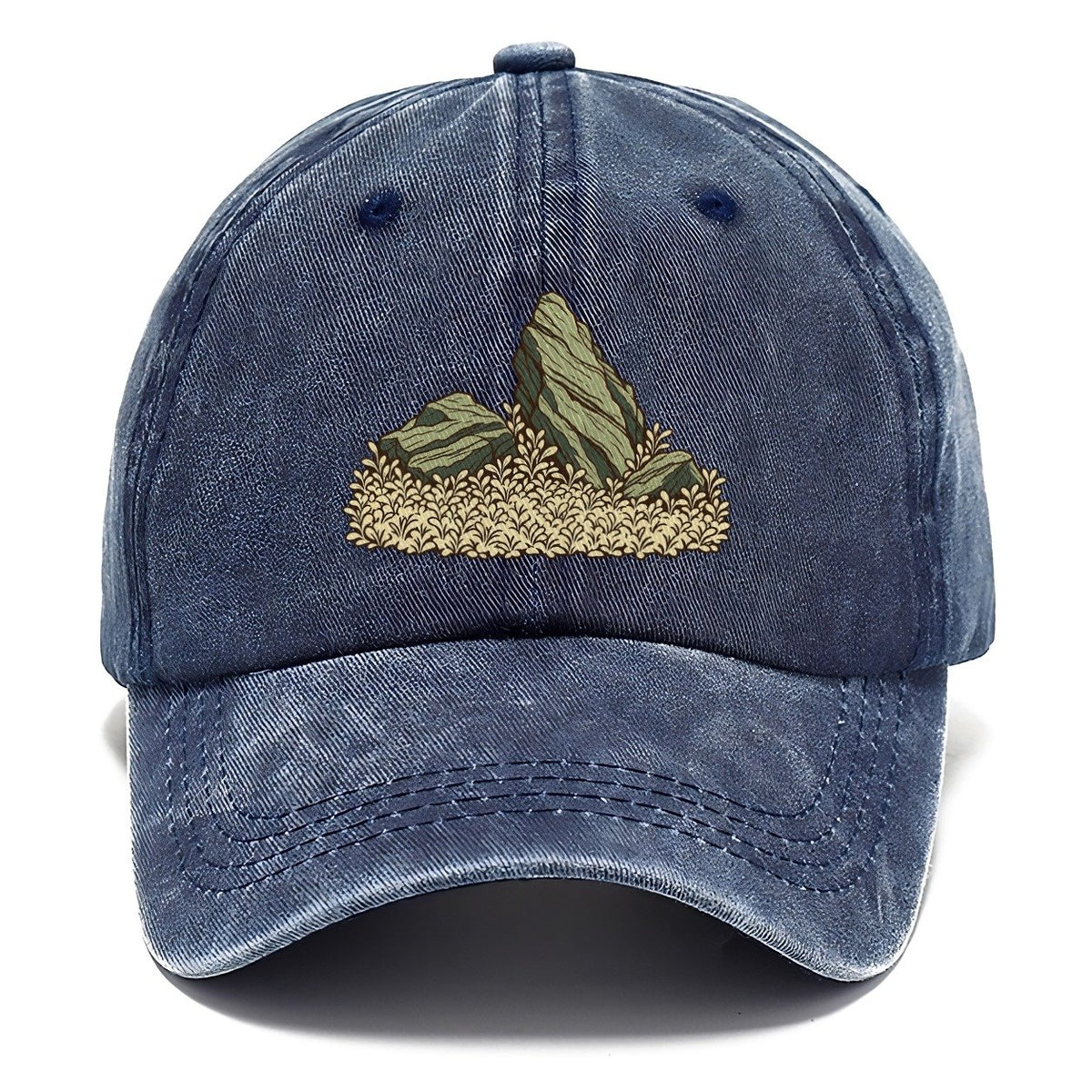 Stone And Carpet Aquascape Aquarium Keeping Classic Cap – Twilight Navy