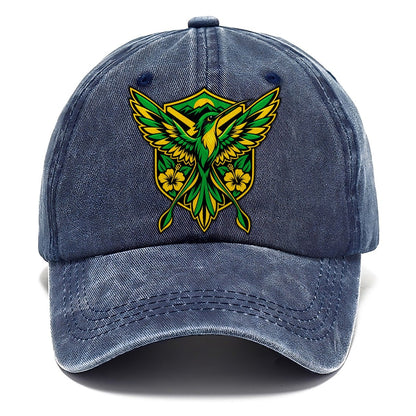 Jamaica Minimal Emblem Country Logos Classic Cap – Twilight Navy