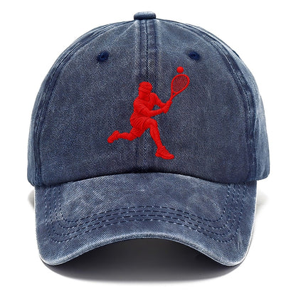 Squash Deep Backhand Lunge Micro Motion Mark Classic Cap – Twilight Navy