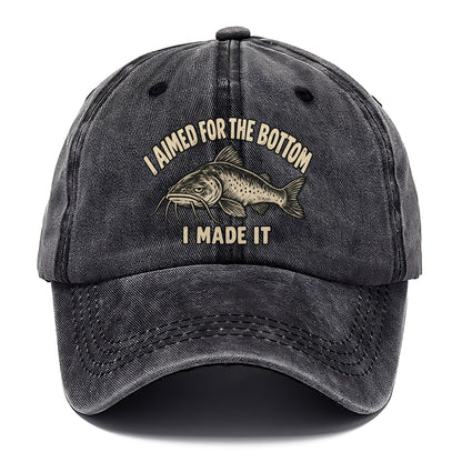 Catfish Aimed Bottom No Worm Club Classic Cap – Graphite