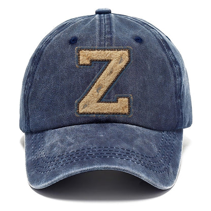 Varsity Chenille Z Monogram Classic Cap – Twilight Navy