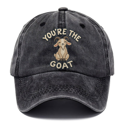 Goat Animal Puns Classic Cap – Graphite