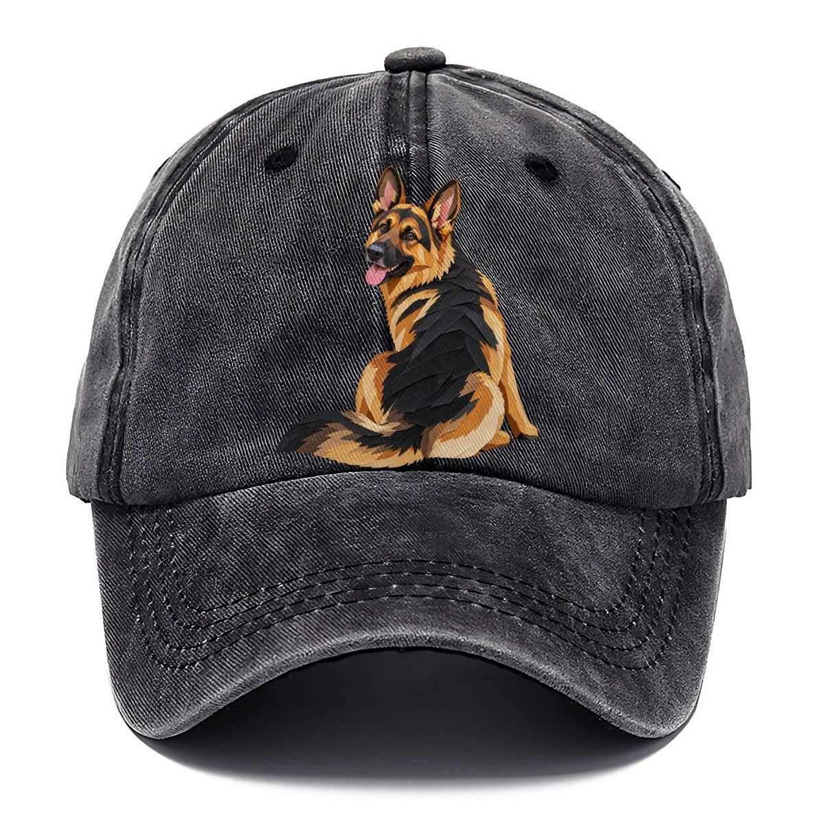 Papercut German Shepherd Classic Cap – Graphite