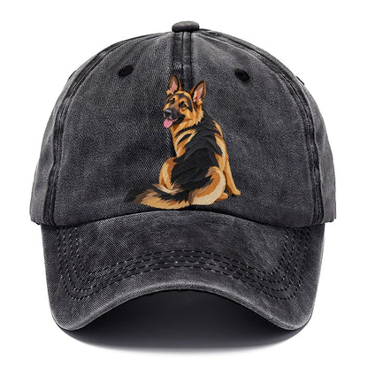 Papercut German Shepherd Classic Cap – Graphite