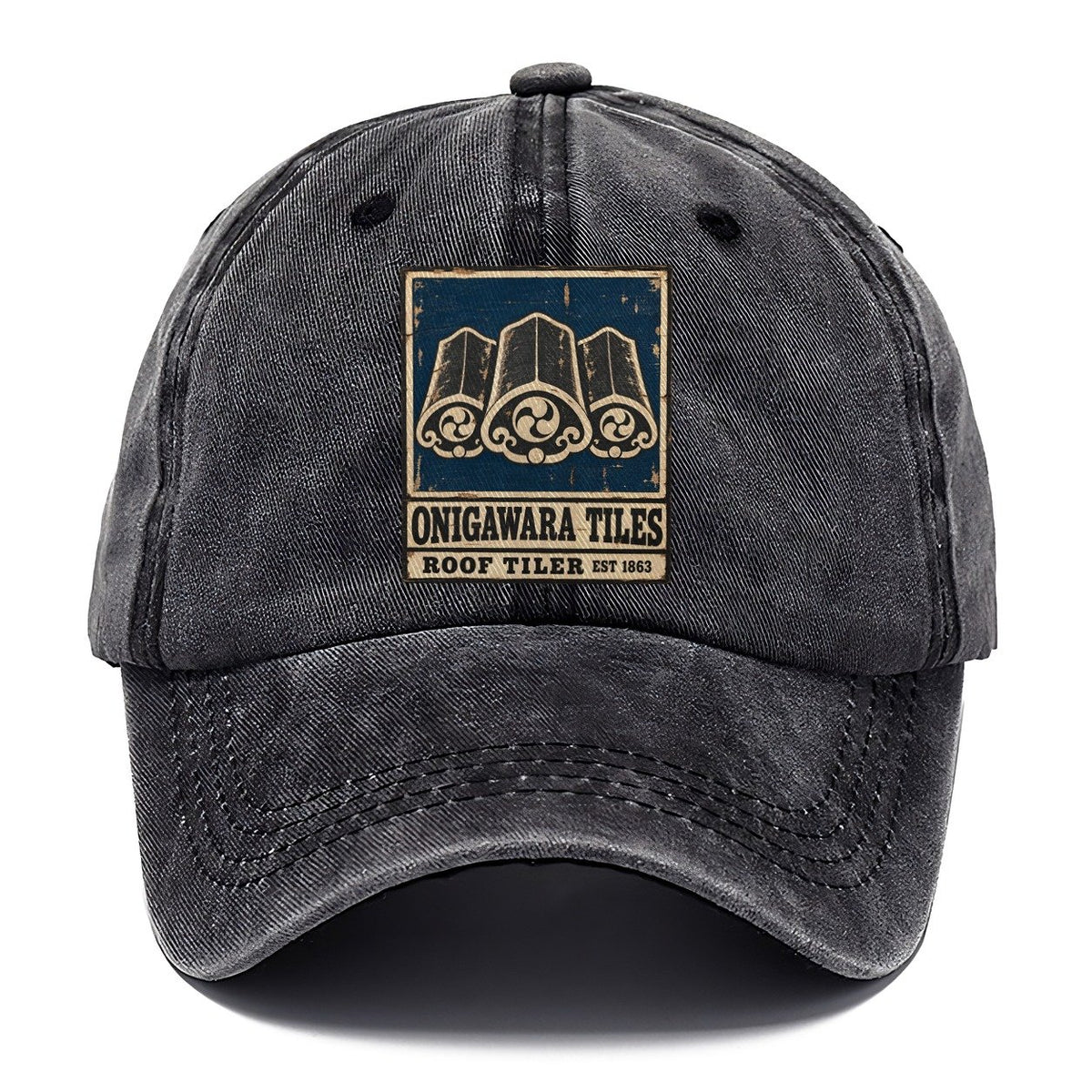 Onigawara Tile Works Noren Trade Co Classic Cap – Graphite