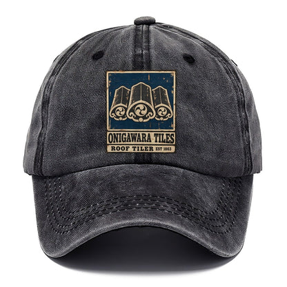 Onigawara Tile Works Noren Trade Co Classic Cap – Graphite