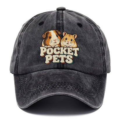 Pocket Pets Small Pet Logos Classic Cap – Graphite