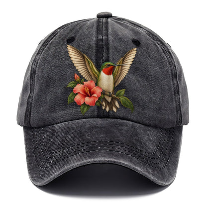Hummingbird Morning Stretch Character Club Classic Cap – Graphite