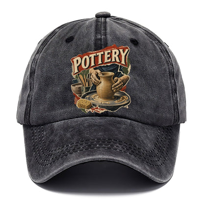 Pottery Hands on Wheel Classic Cap – Graphite