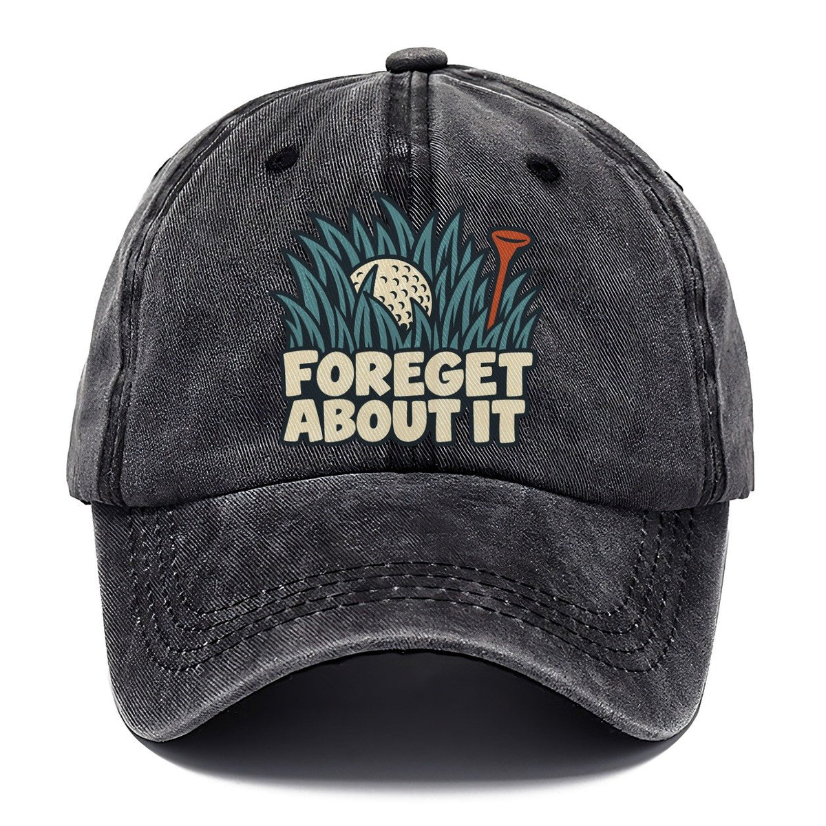 Foreget About It Familiar Punchlines Classic Cap – Graphite