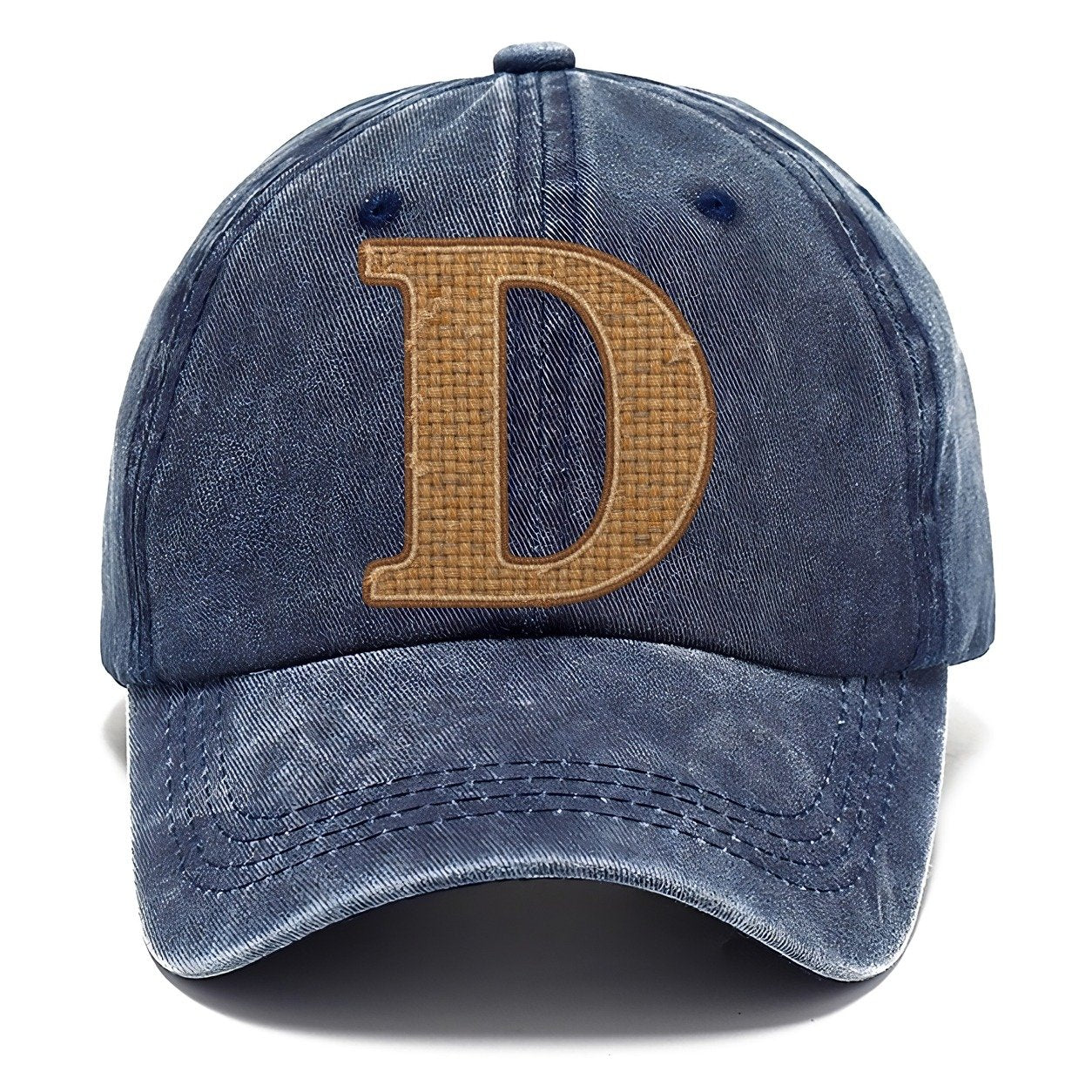 Woven Tweed D Monogram Classic Cap – Twilight Navy