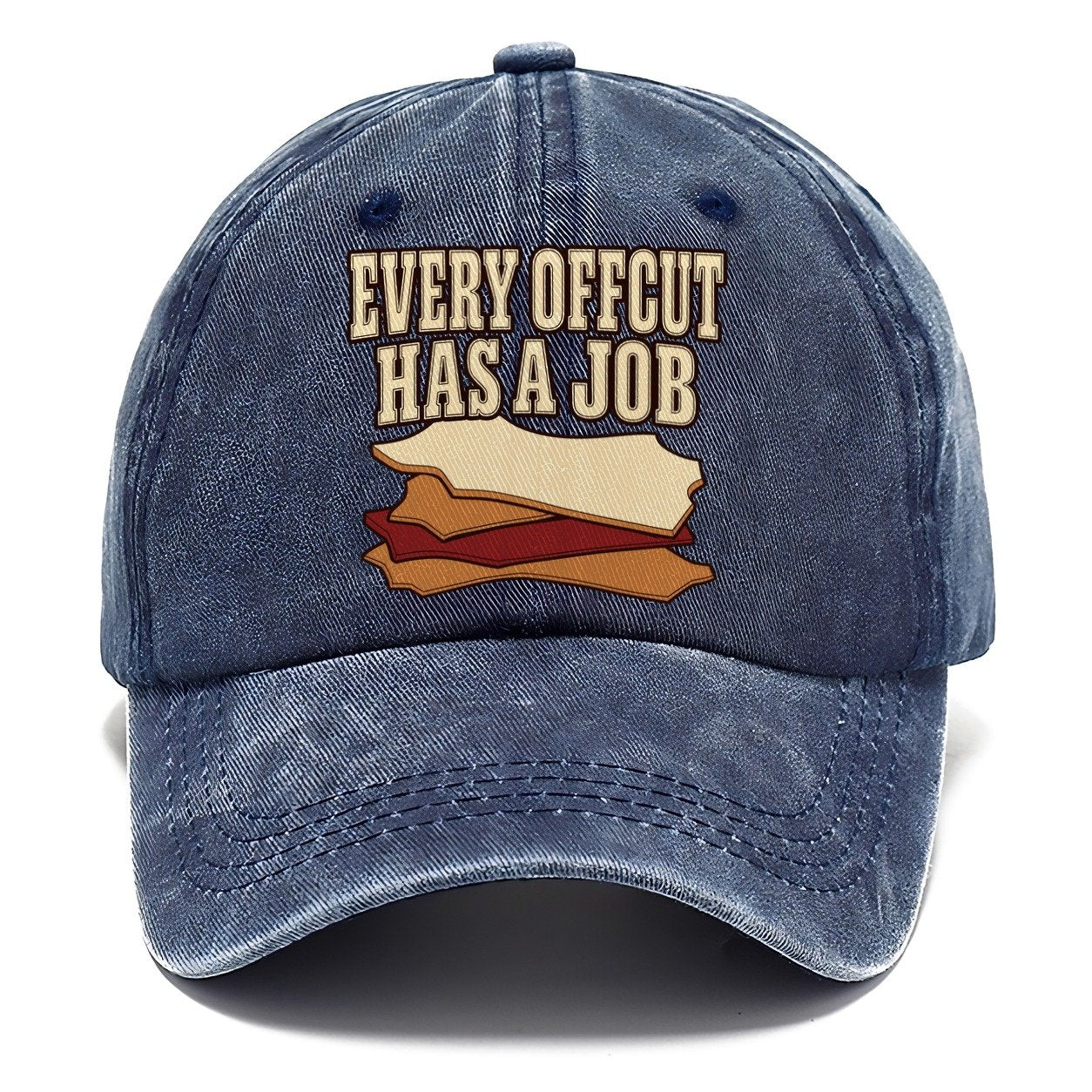 Every Offcut Has A Job Leathercraft Classic Cap – Twilight Navy