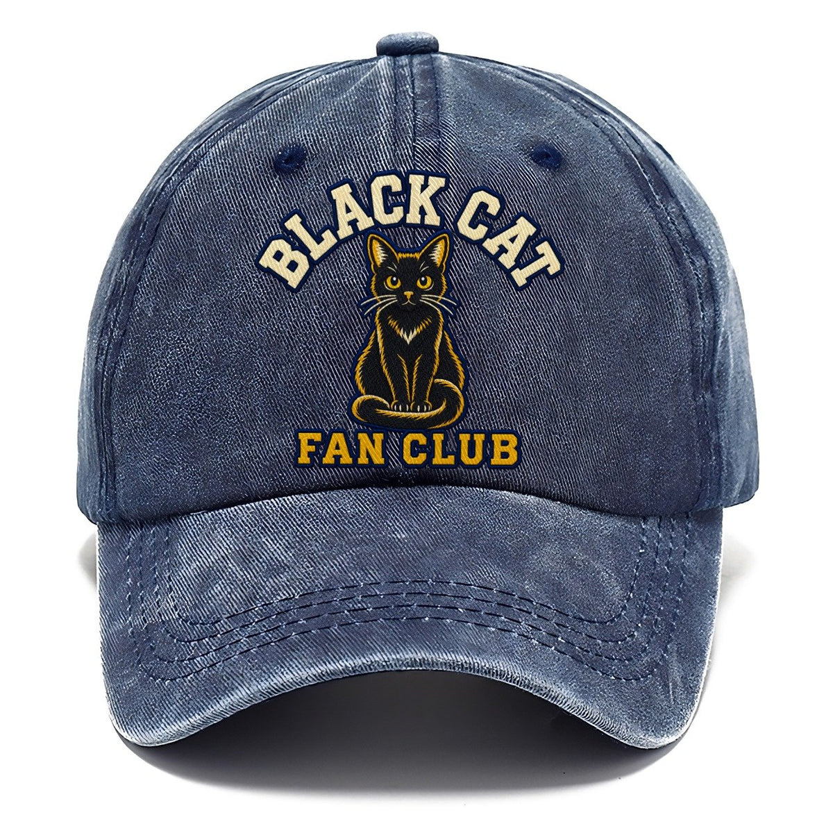 Black Cat Fan Club Classic Cap – Twilight Navy