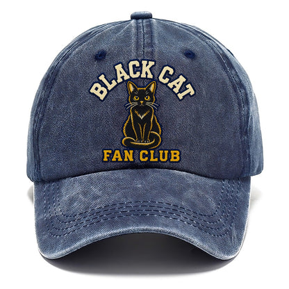 Black Cat Fan Club Classic Cap – Twilight Navy