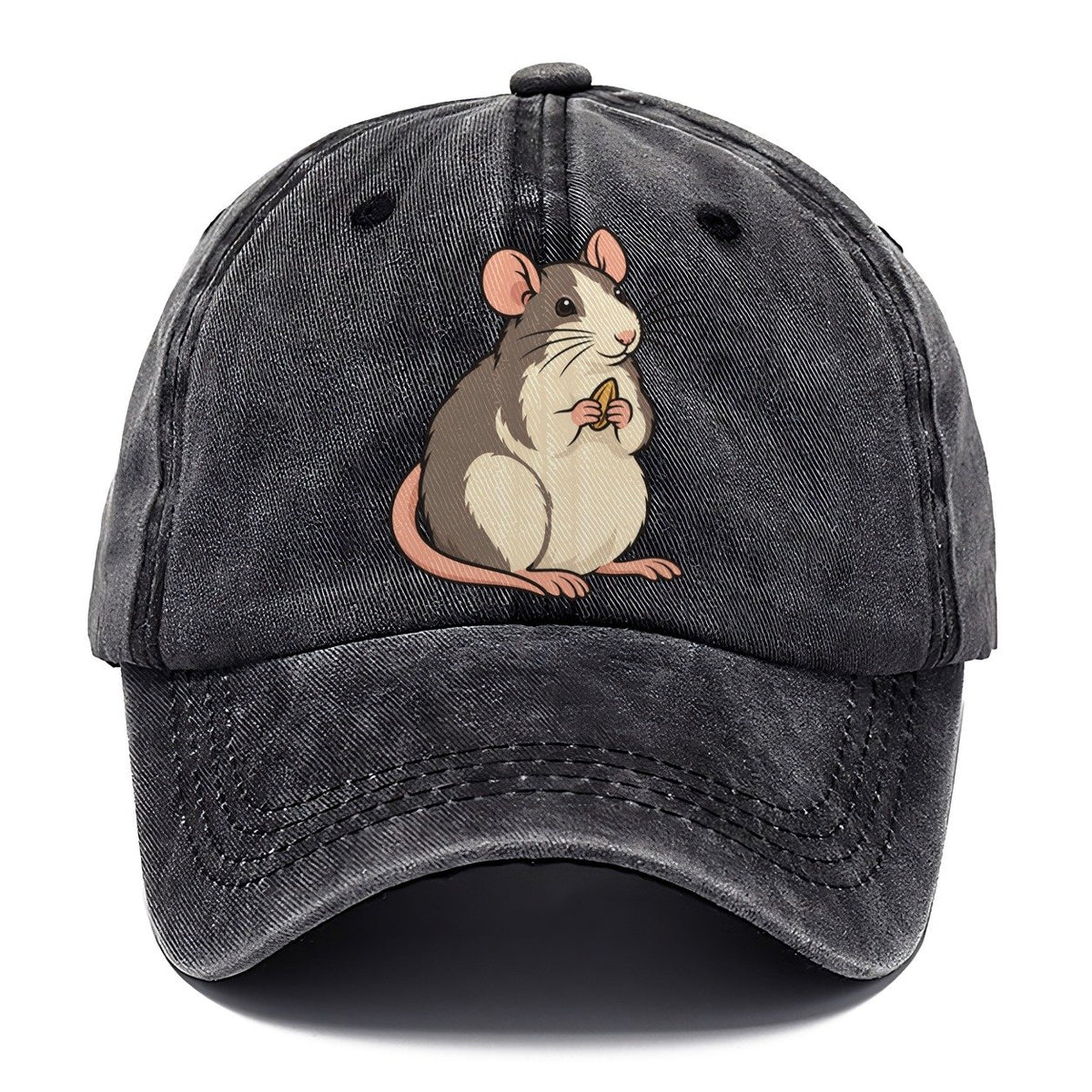 Fancy Rat Seed Hold Small Pet Logos Classic Cap – Graphite
