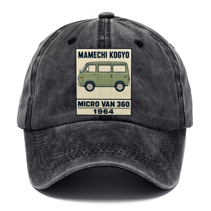 Mamechi Van Showa Speed Plates Classic Cap – Graphite